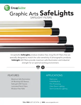 Graphic Arts SafeLight Sell Sheet