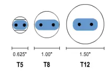 T5 T8 T12